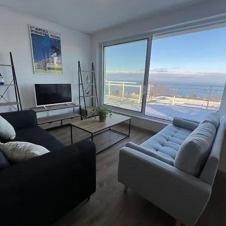 Apartment Leman Panoramique Avec Terrasse A Deux Pas Du Centre-ville Evian-les-Bains